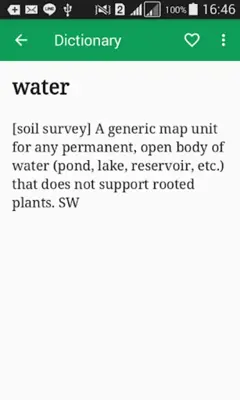 Geology Dictionary Offline android App screenshot 0